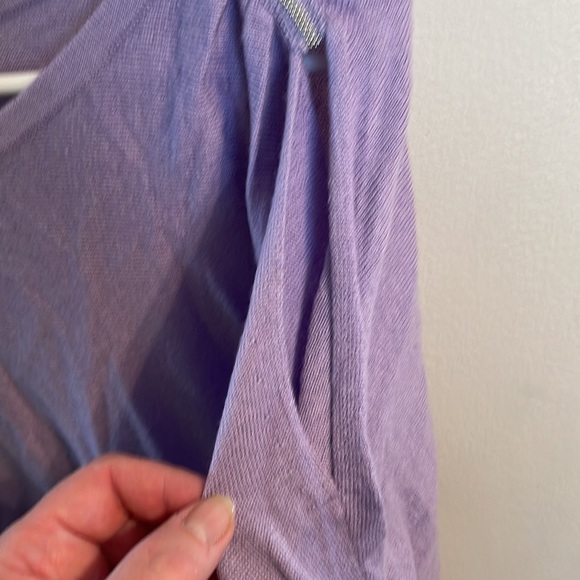 NWT Chicos Touch of Cashmere Cold Shoulder Sweater - Picture 5 of 8